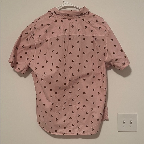 Goodfellow & Co SlimTropical Drink Patterned Button-Down Shirt Size XL - Picture 3 of 6